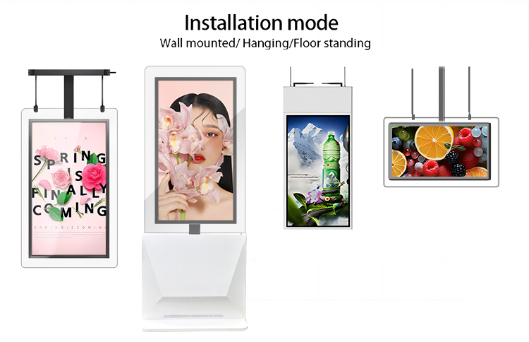 LCD Hanging Double Sided Displays LCD Hanging Double Sided Displays