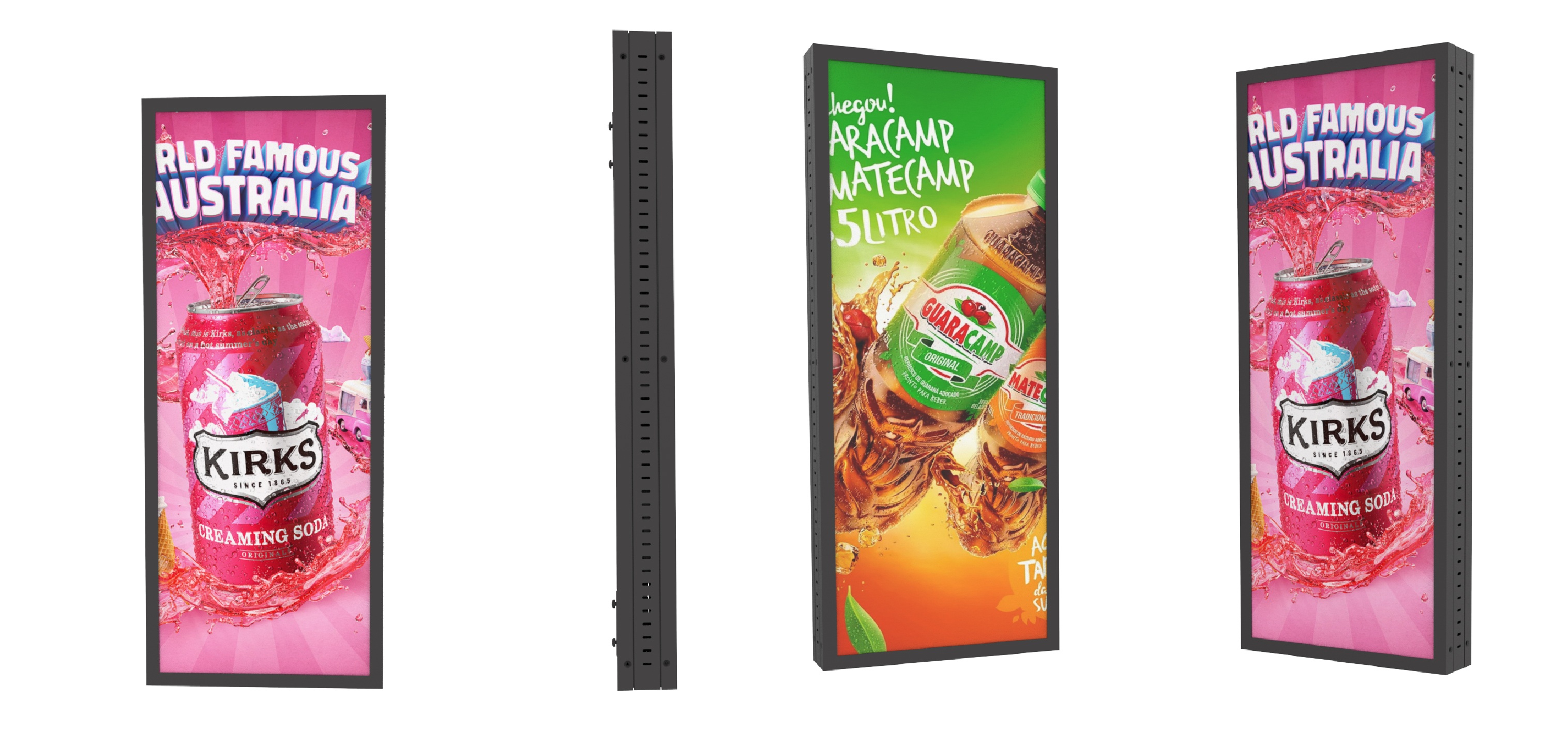 stretched bar lcd