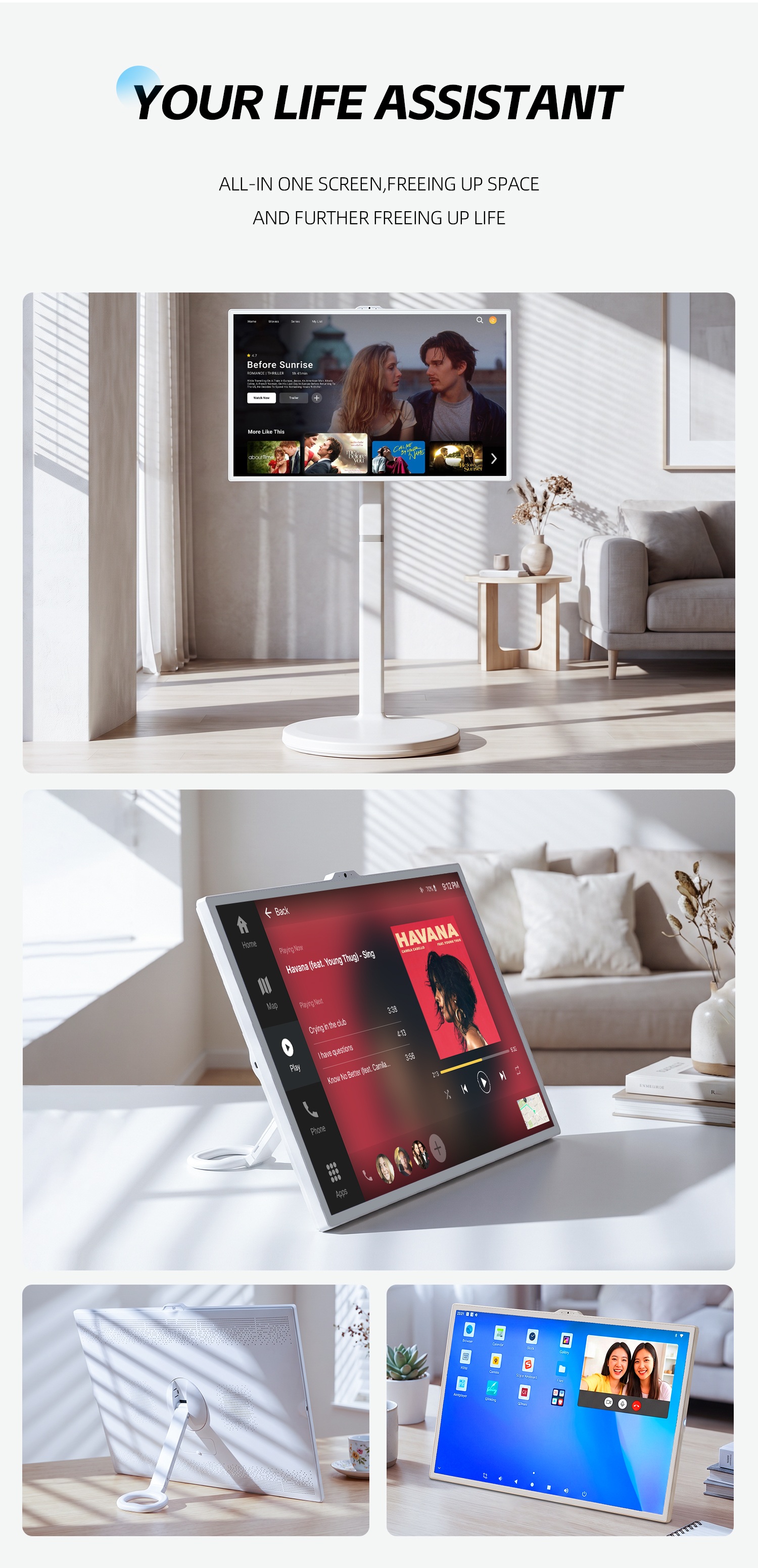 portable smart tv for camping