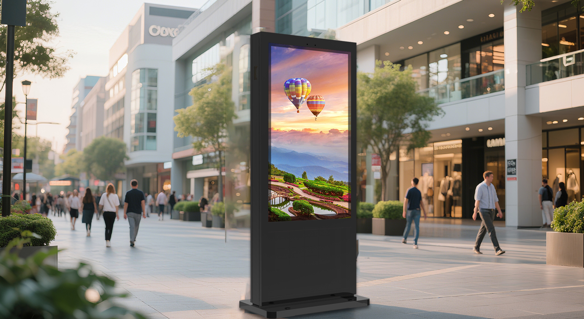 Freestanding Digital Signage Displays