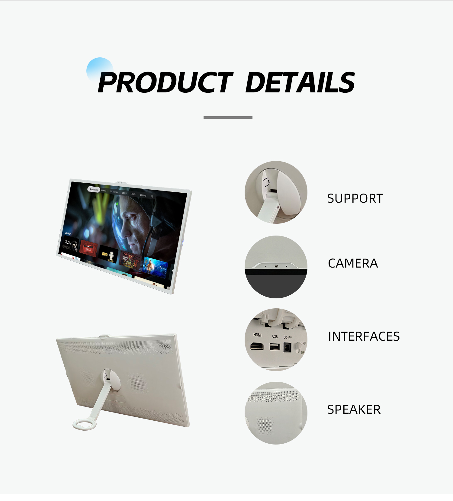 tablet tv on stand