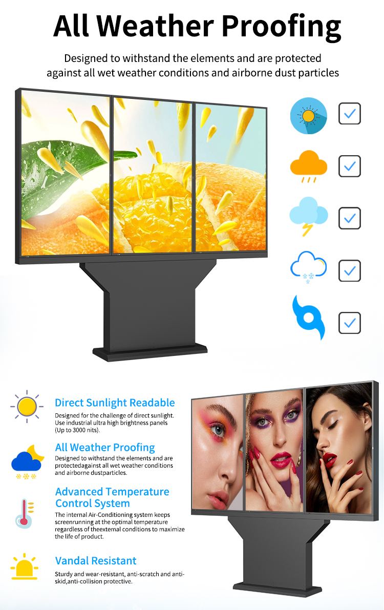 digital signage outdoor displays