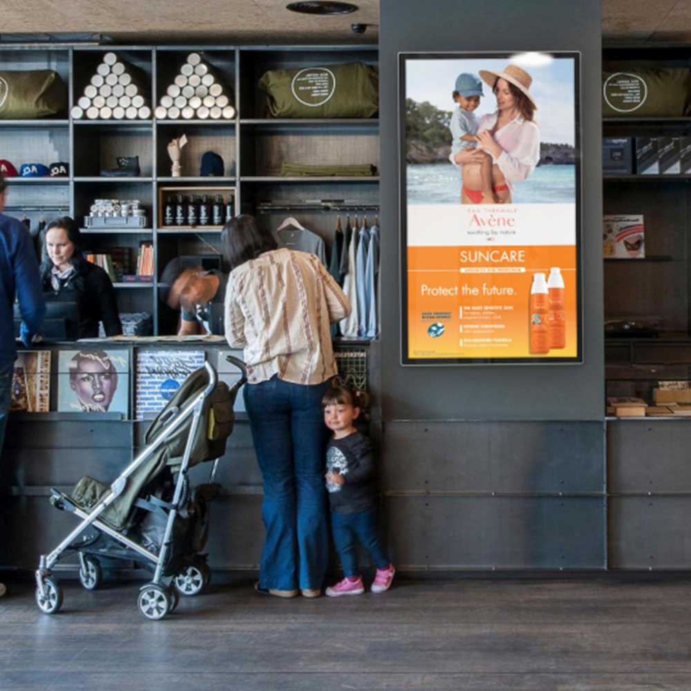 retail store digital signage
