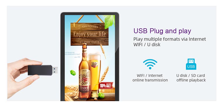 floor standing touch screen kiosk