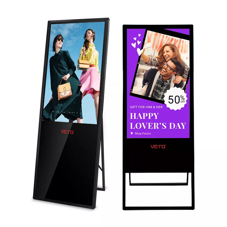 portable digital poster