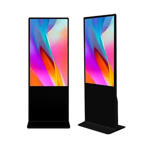 papan tanda digital berdiri di lantai
