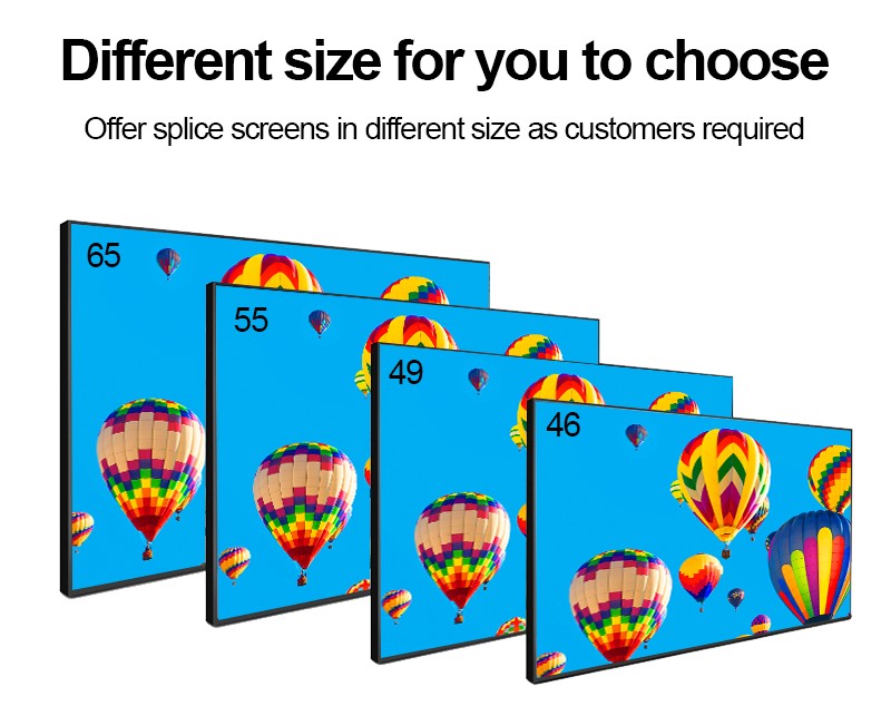 LCD Video Wall customize size