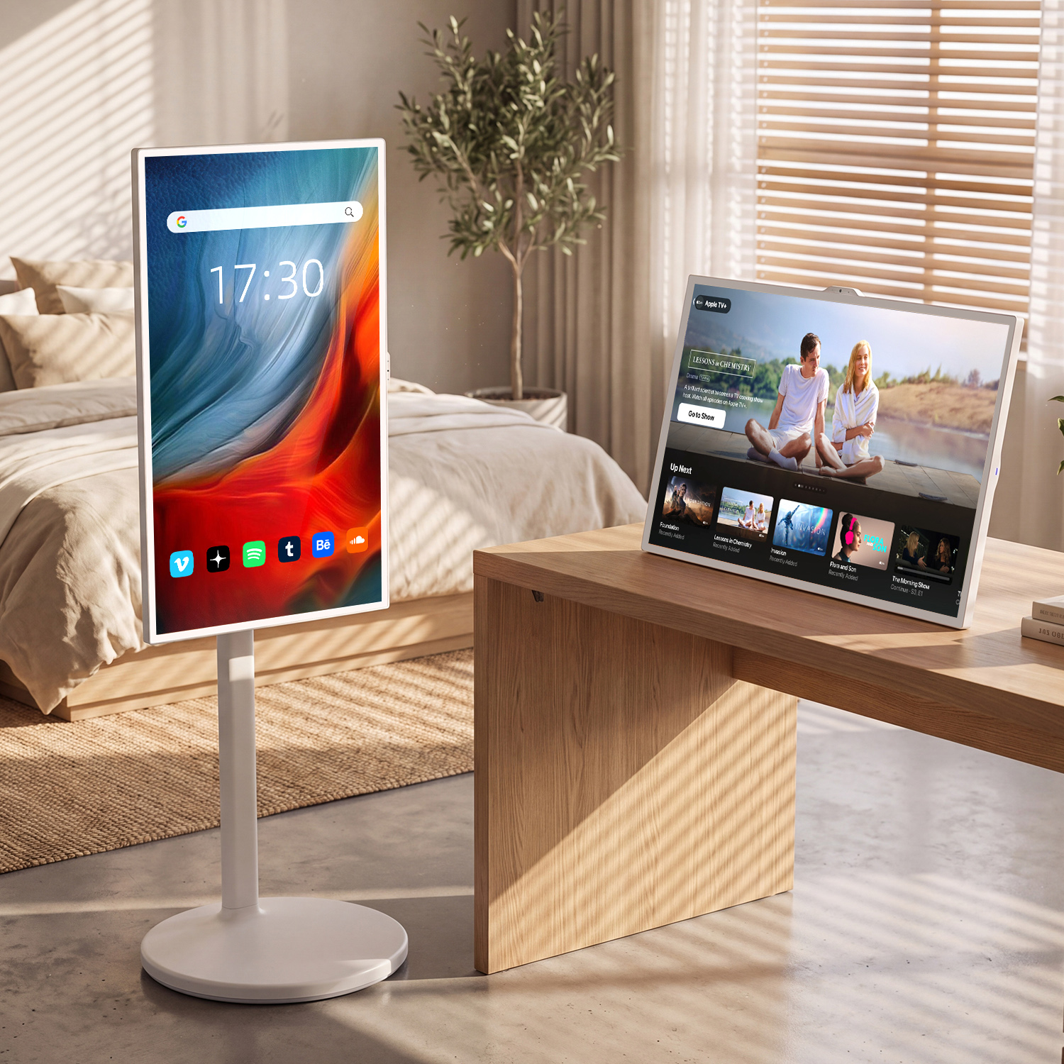 rechargeable smart tv