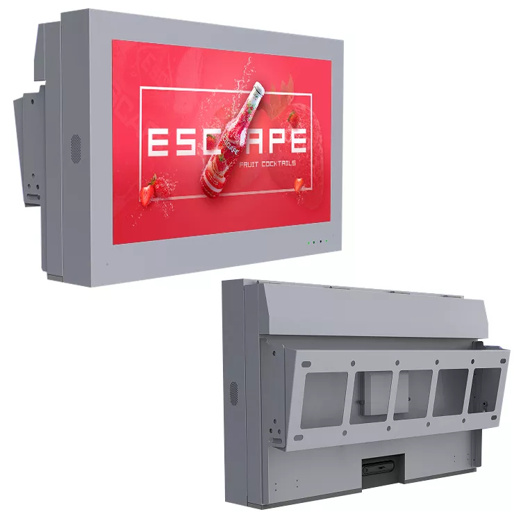 outdoor wall mount display