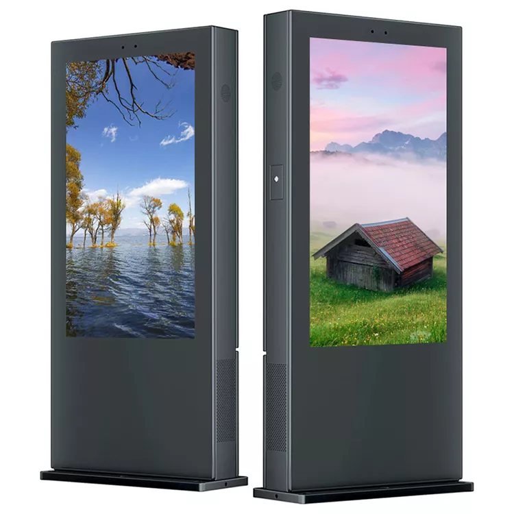 outdoor floor standing kiosk