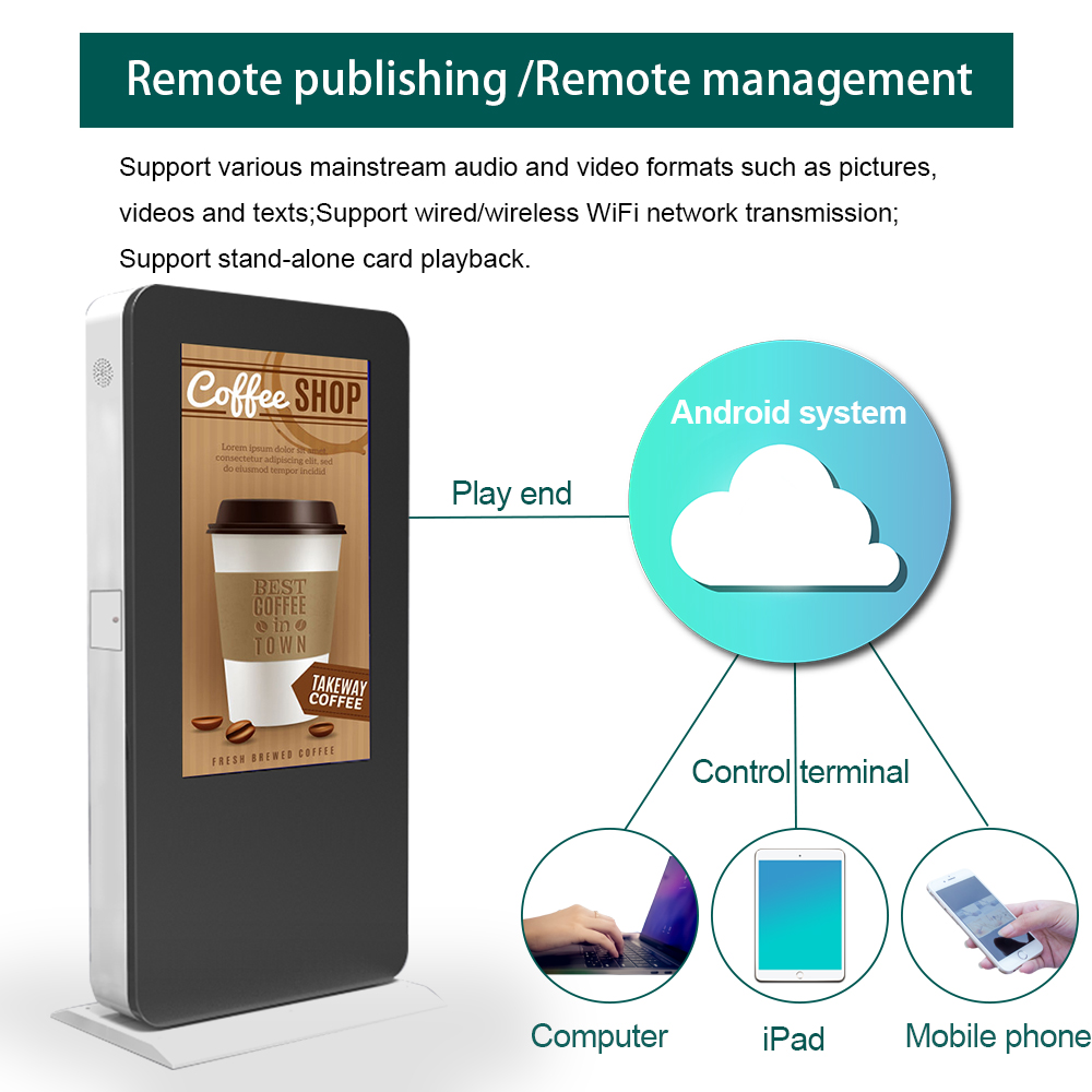 digital signage display outdoor