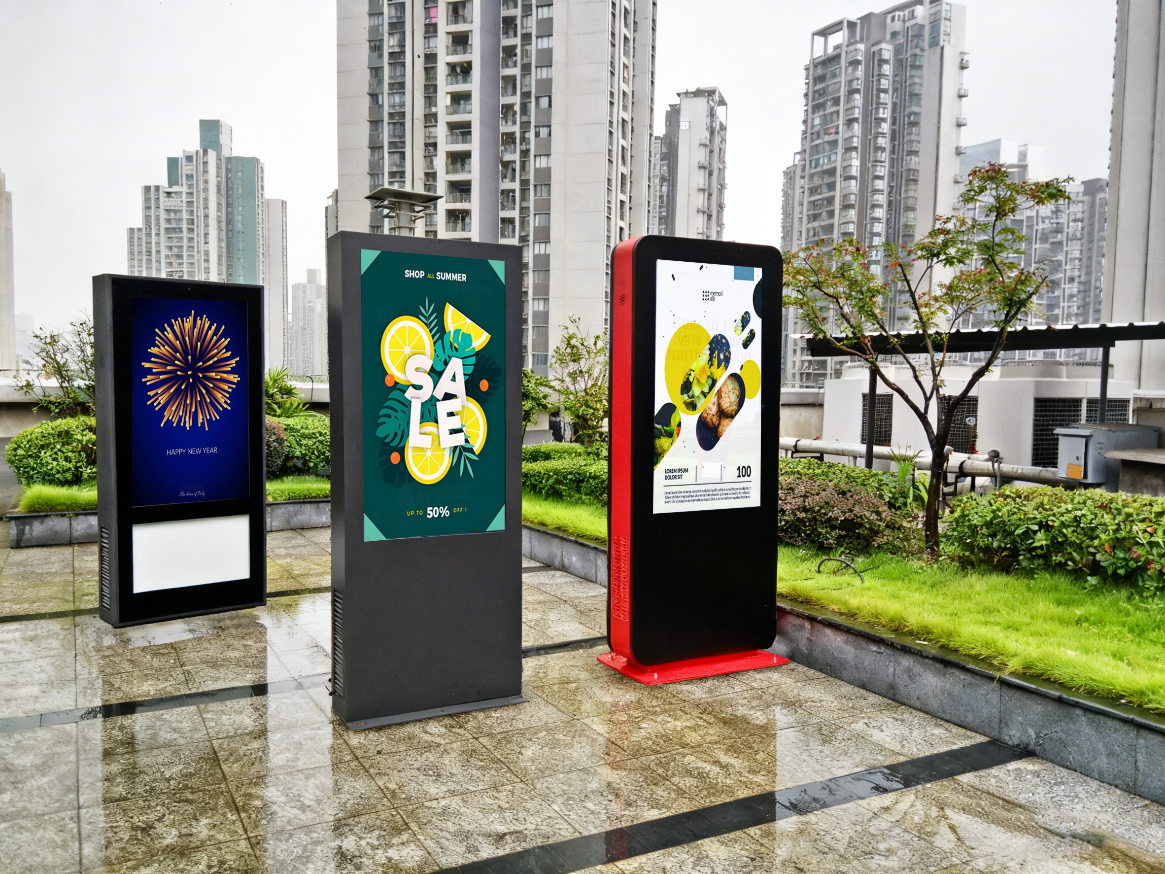 outdoor displays