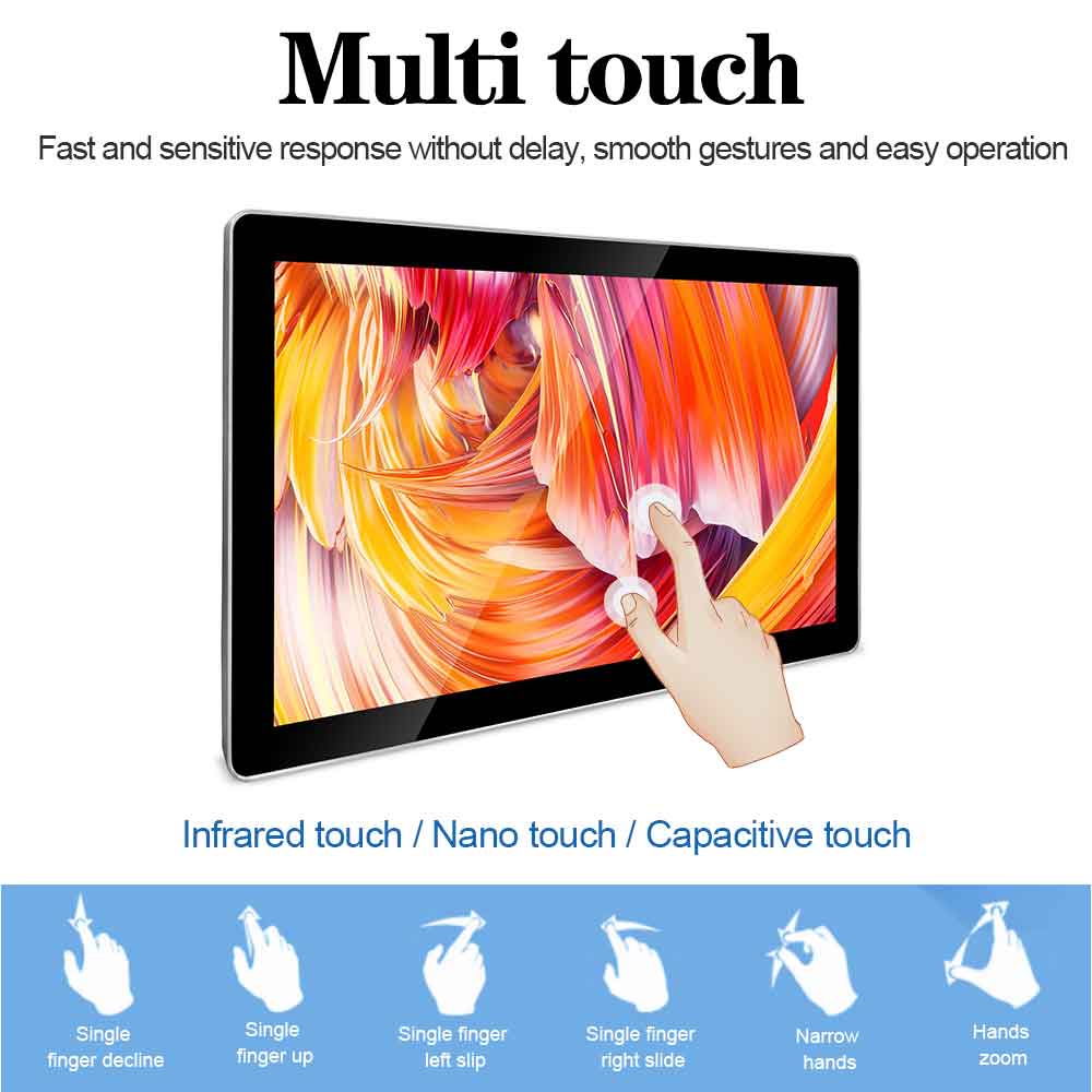 wall mount touch screen monitor