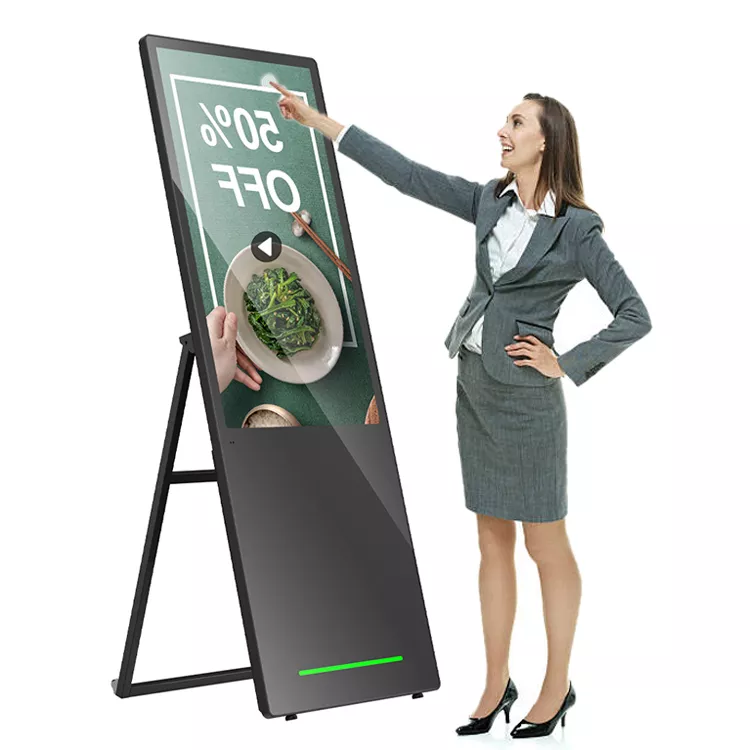 portable digital poster