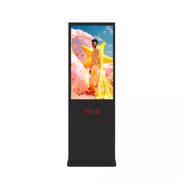 floor standing digital sigange