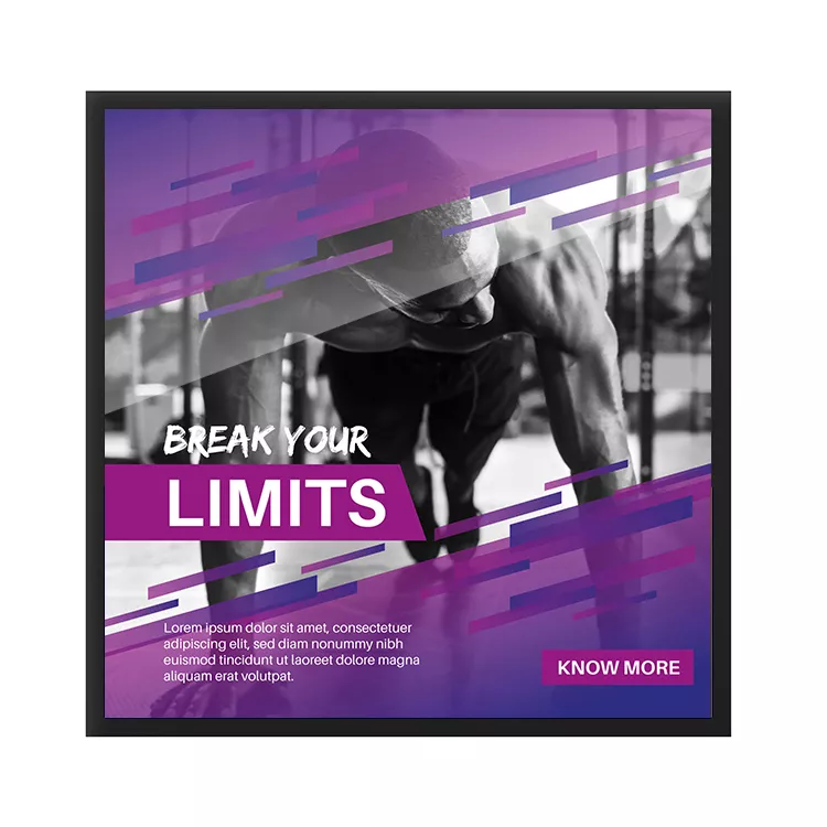 square type monitor