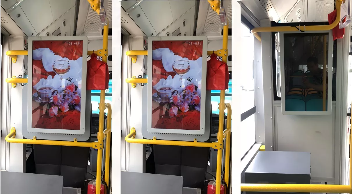 digital signage for trip schedule