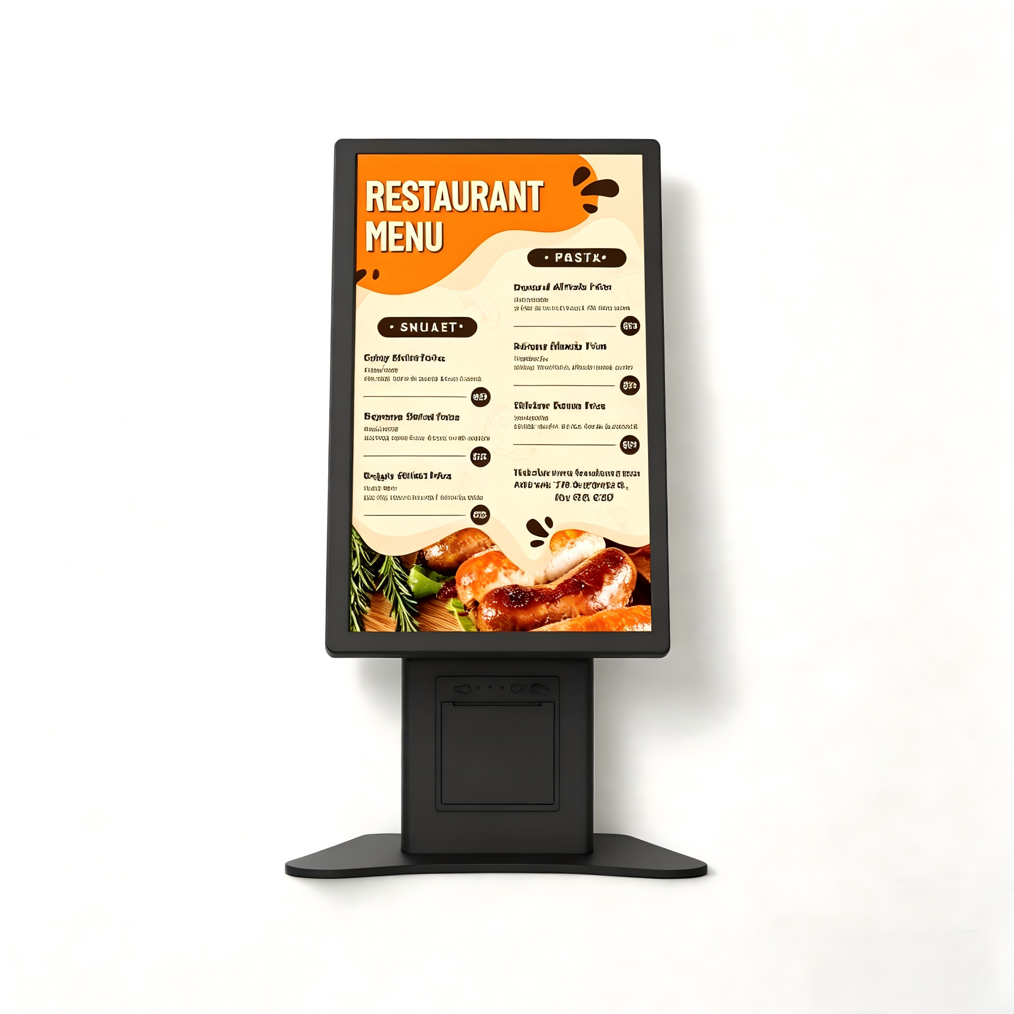 restaurant ordering kiosk