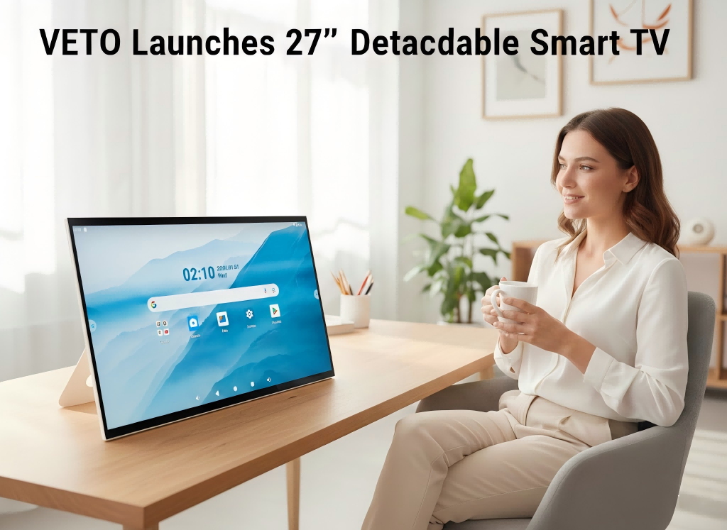 detachable desktop Portable TV.