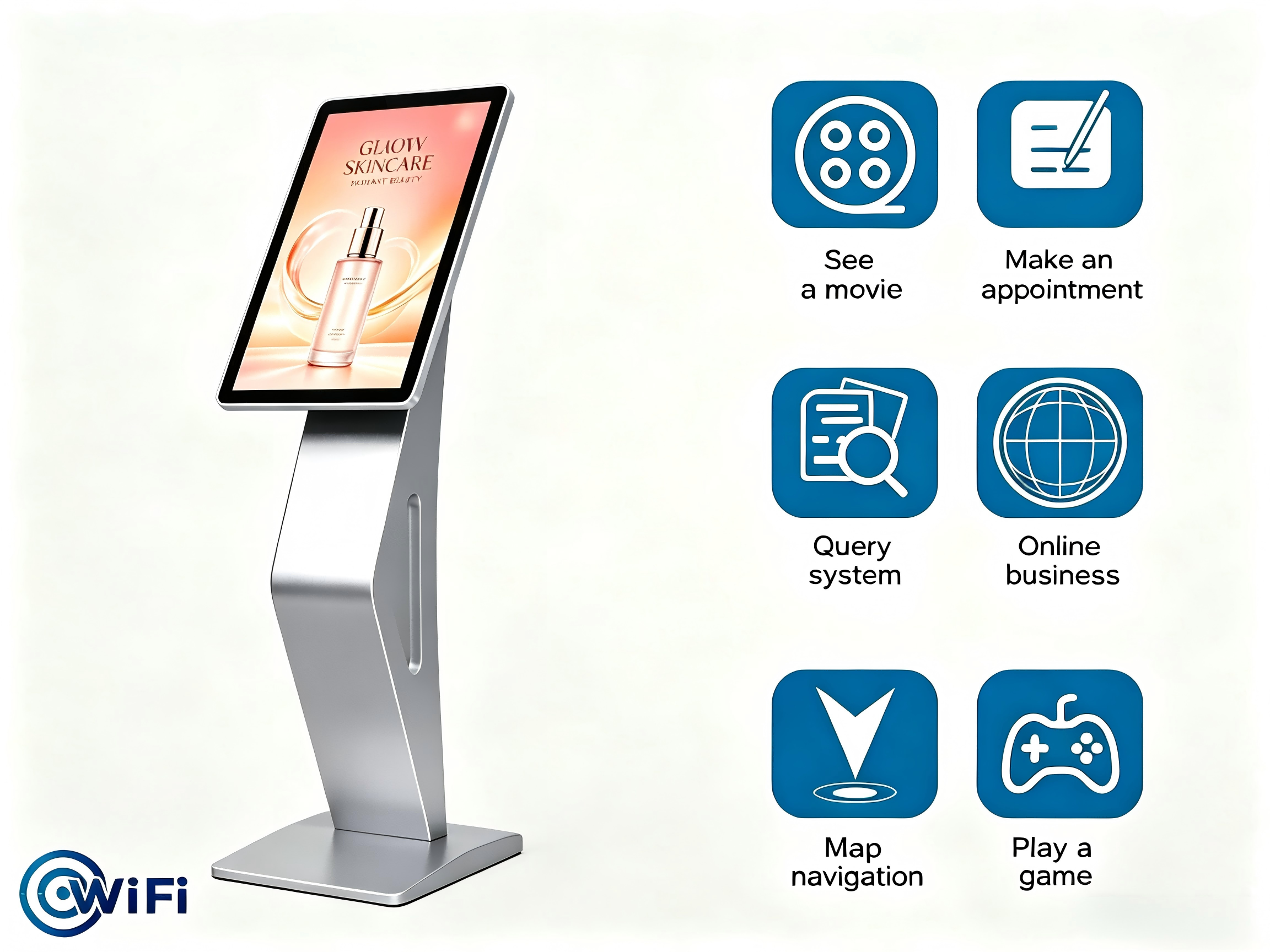 touch screen display kiosk