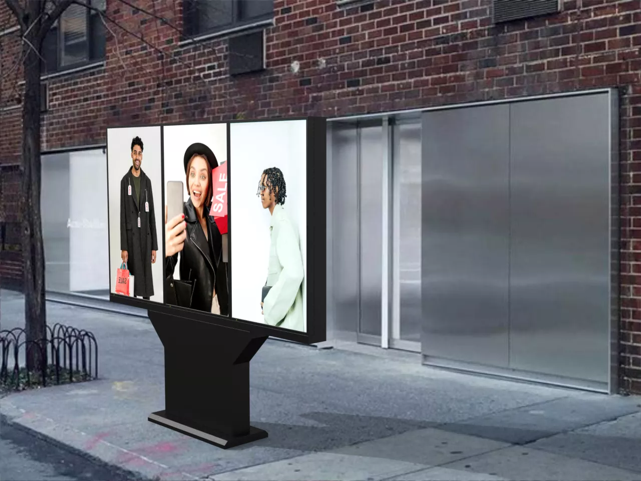 outdoor digital advertising