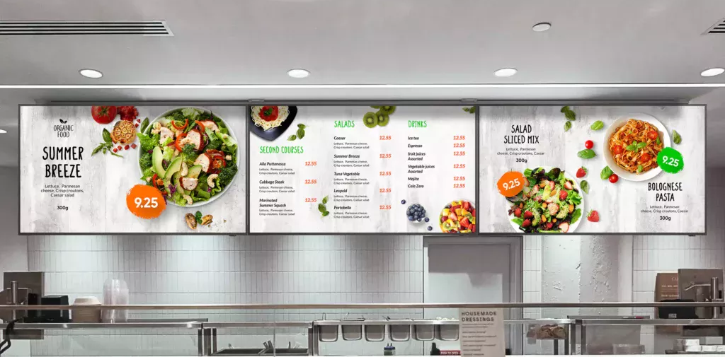 wall mounted screen