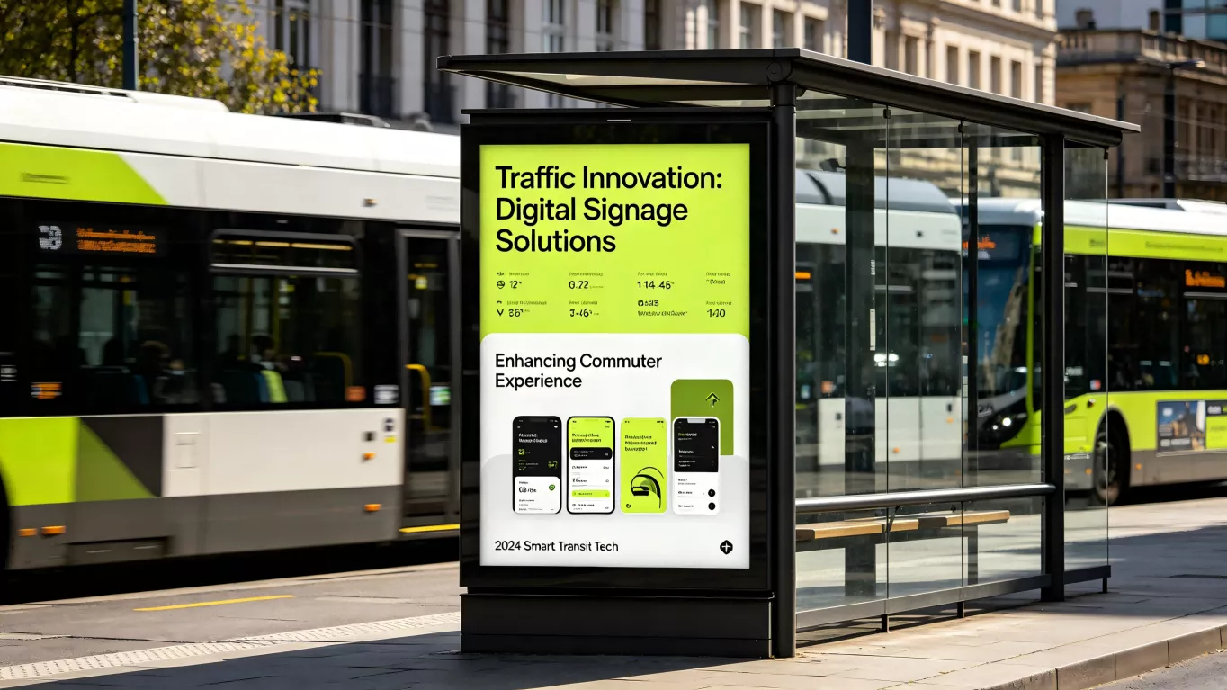 digital signage transportation