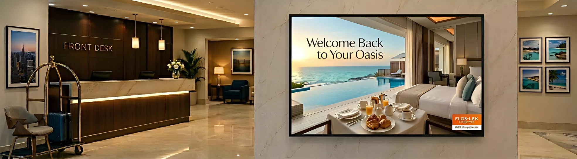 hotel digital signage
