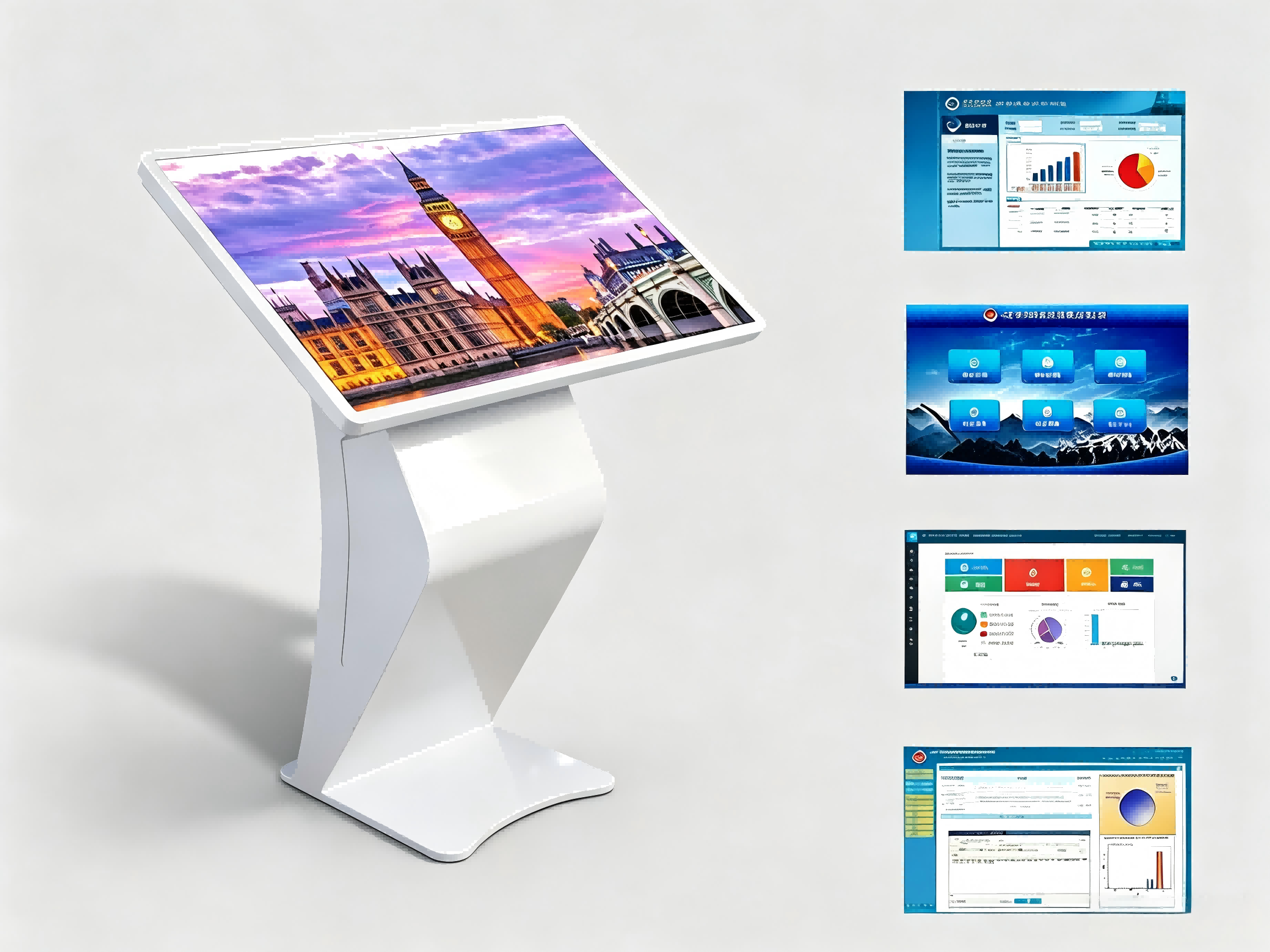 In store touch screen kiosk