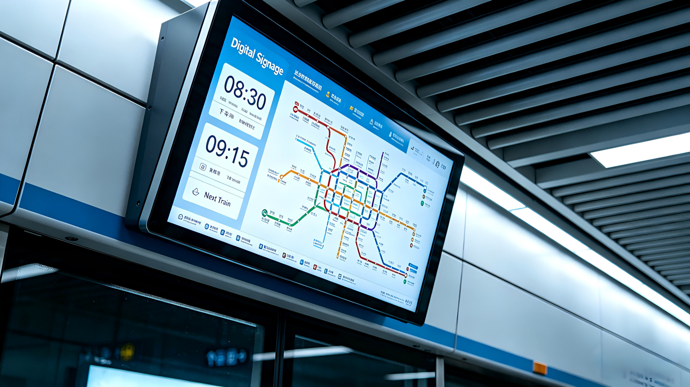 digital signage and wayfinding