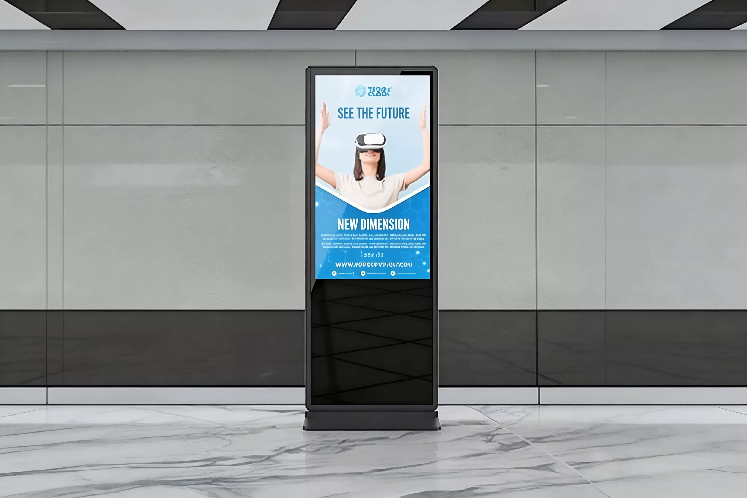 public transportation digital signage