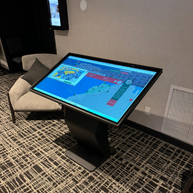 digital signage train station