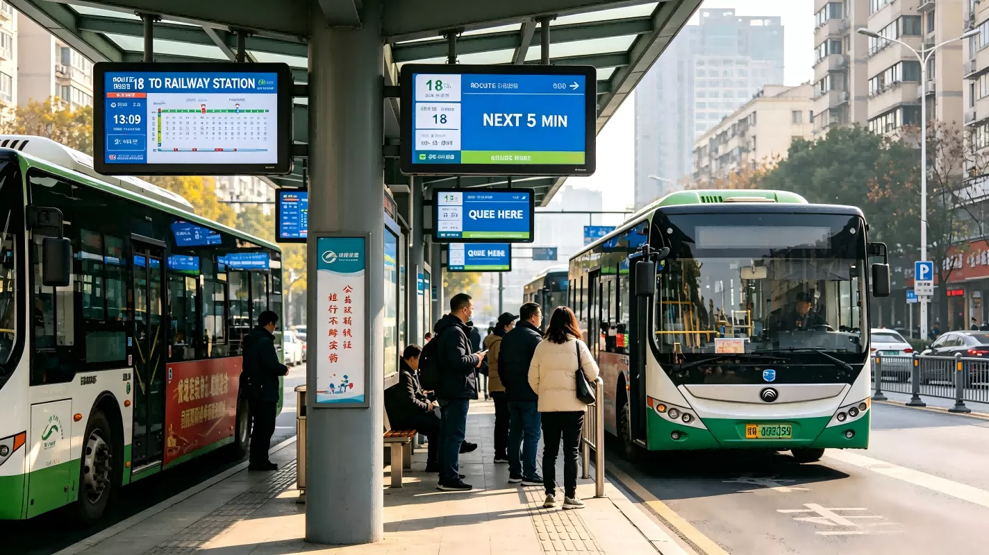 transportation digital signage