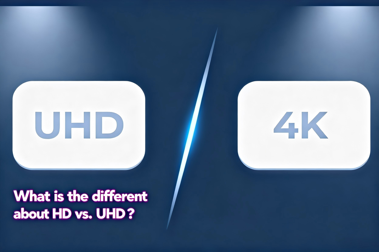 What is the different about HD vs. UHD?