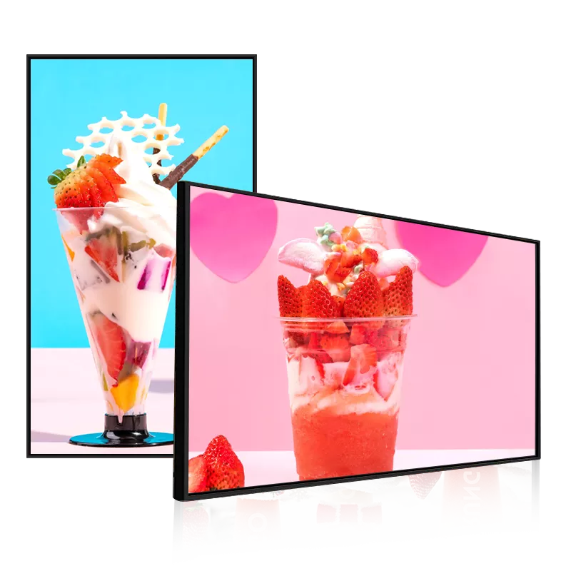 digital menu board for restaurant