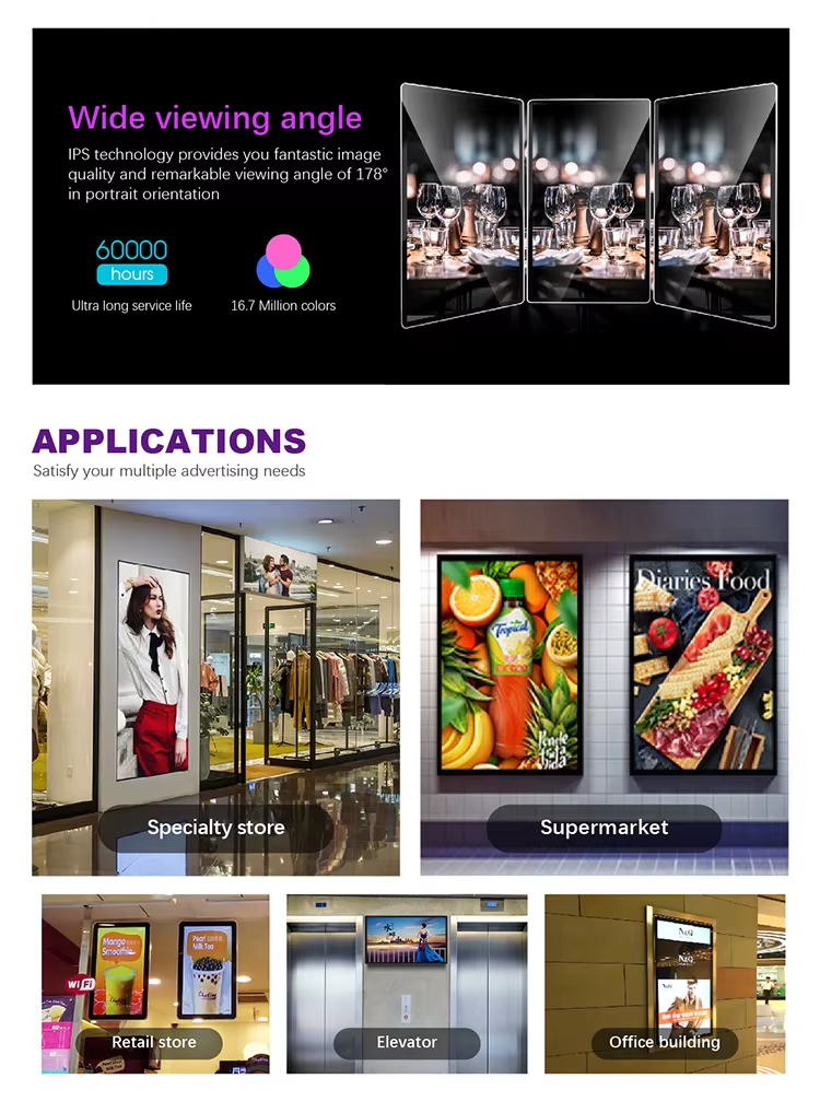 touch screen display wall