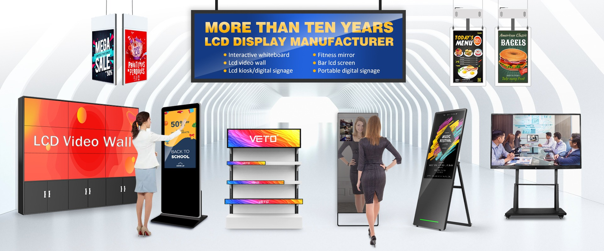 lcd digital signage supplier